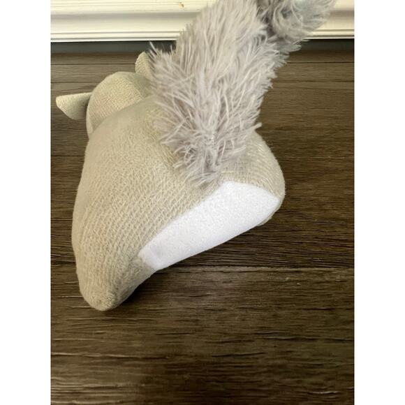 Greenbrier Kennel Club Grey Squirrel with Squeaker‎ Plush Dog Toy - Picture 4 of 5